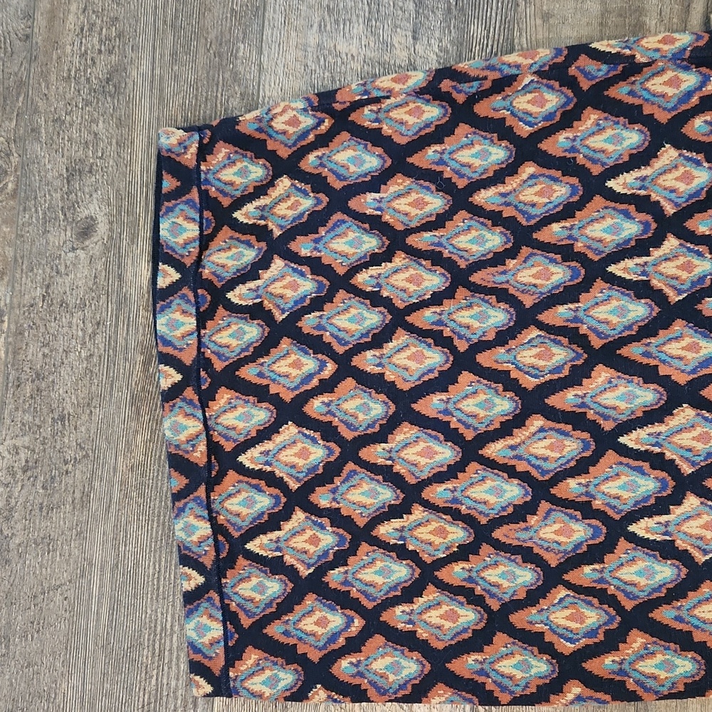 Peruvian Connection Patterned Knit Maxi Skirt - image 2